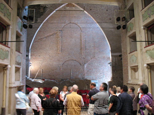 Ancient theater of Gualtieri